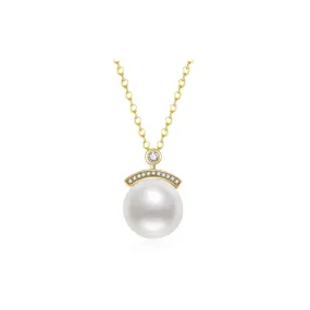 18K Gold Edison Pearl Necklace KN00112