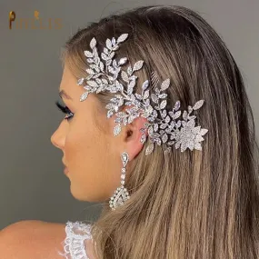 A61 Fashion Bridal Headpiece Zircon Wedding Comb