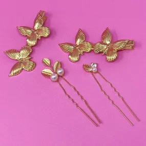 Antique Garden Hair Clip