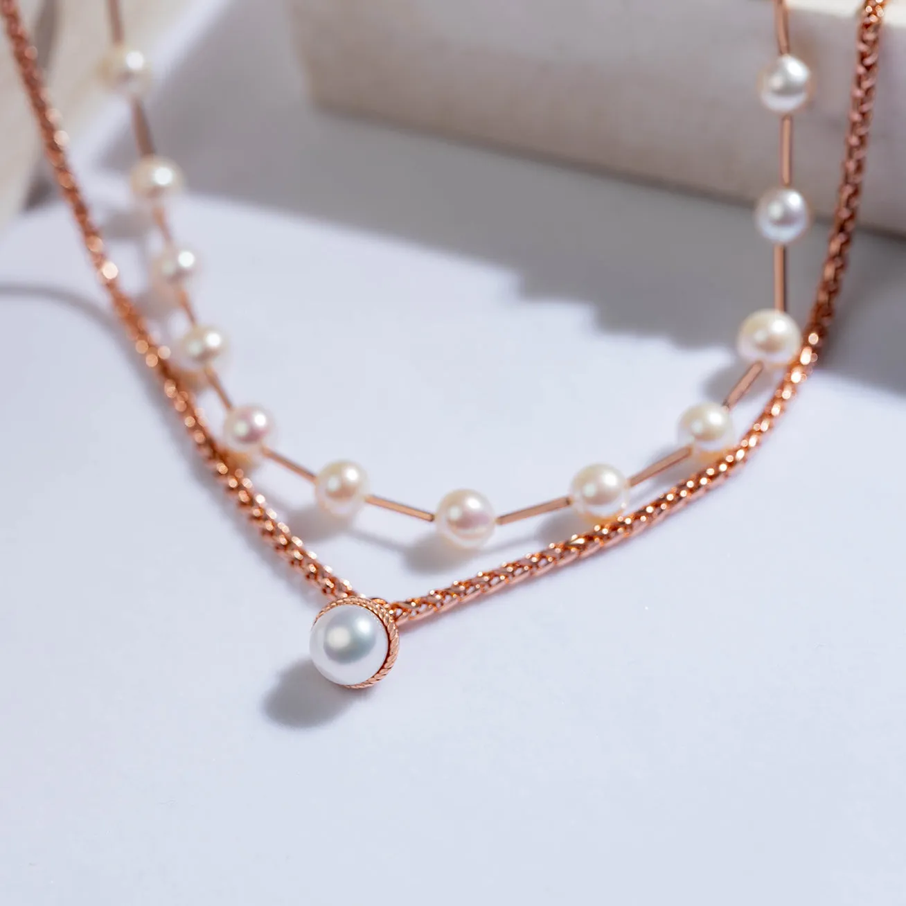 Asian Civilisations Museum Freshwater Pearl Necklace WN00218 | New Yorker Collection