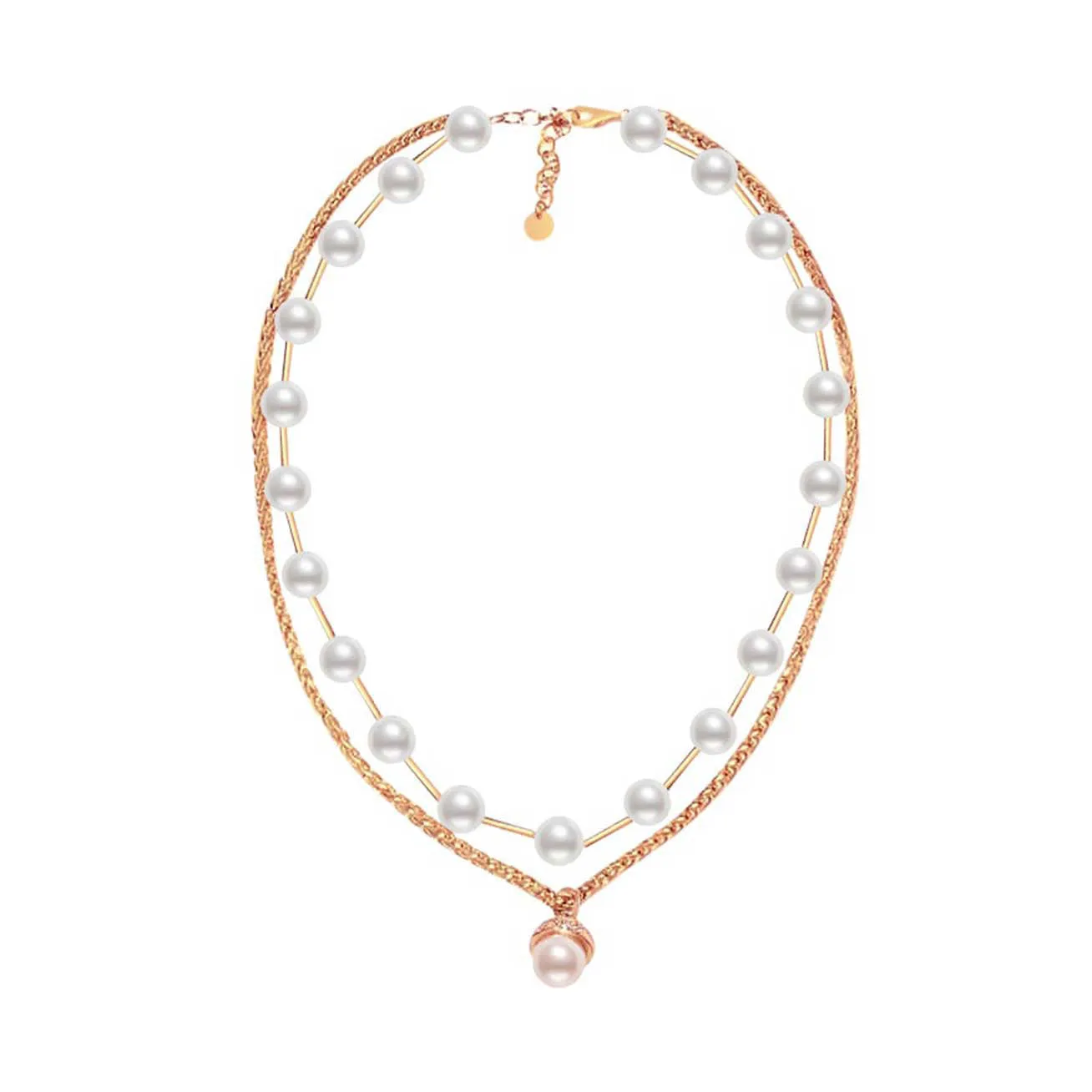 Asian Civilisations Museum Freshwater Pearl Necklace WN00218 | New Yorker Collection