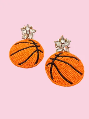 Basketball Earring