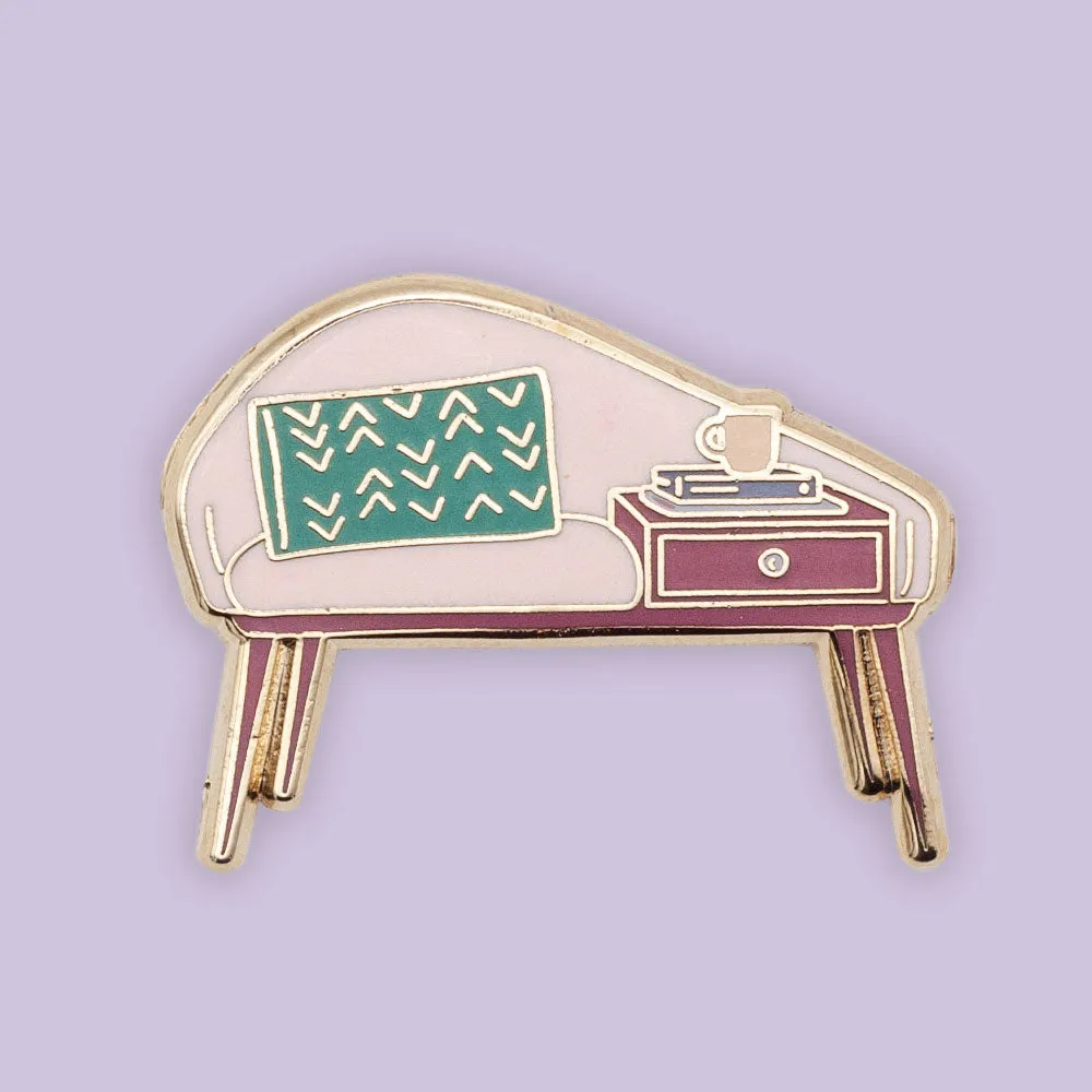 Bench Enamel Pin