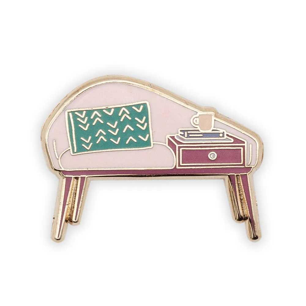 Bench Enamel Pin