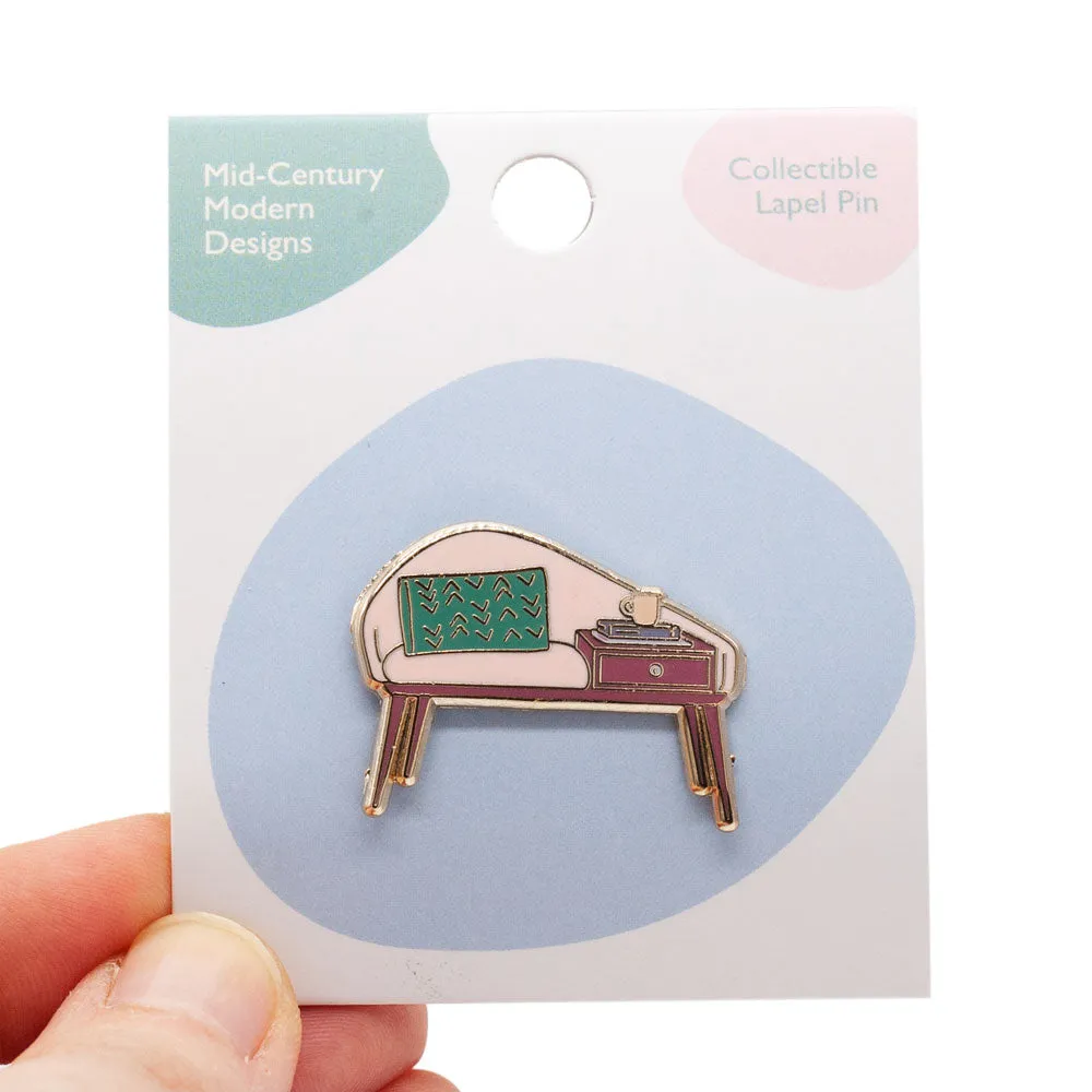 Bench Enamel Pin