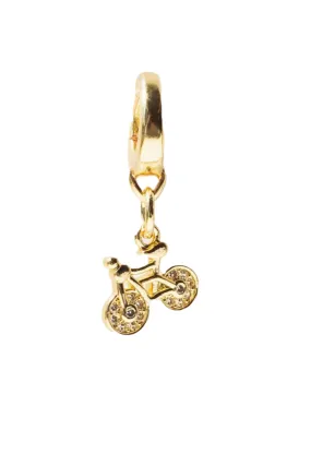 Bicycle Charm CZ