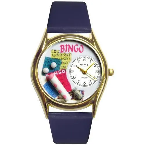 Bingo Watch Small Gold Style