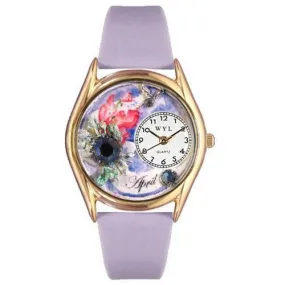 Birthstone Jewelry: April Birthstone Watch Small Gold Style