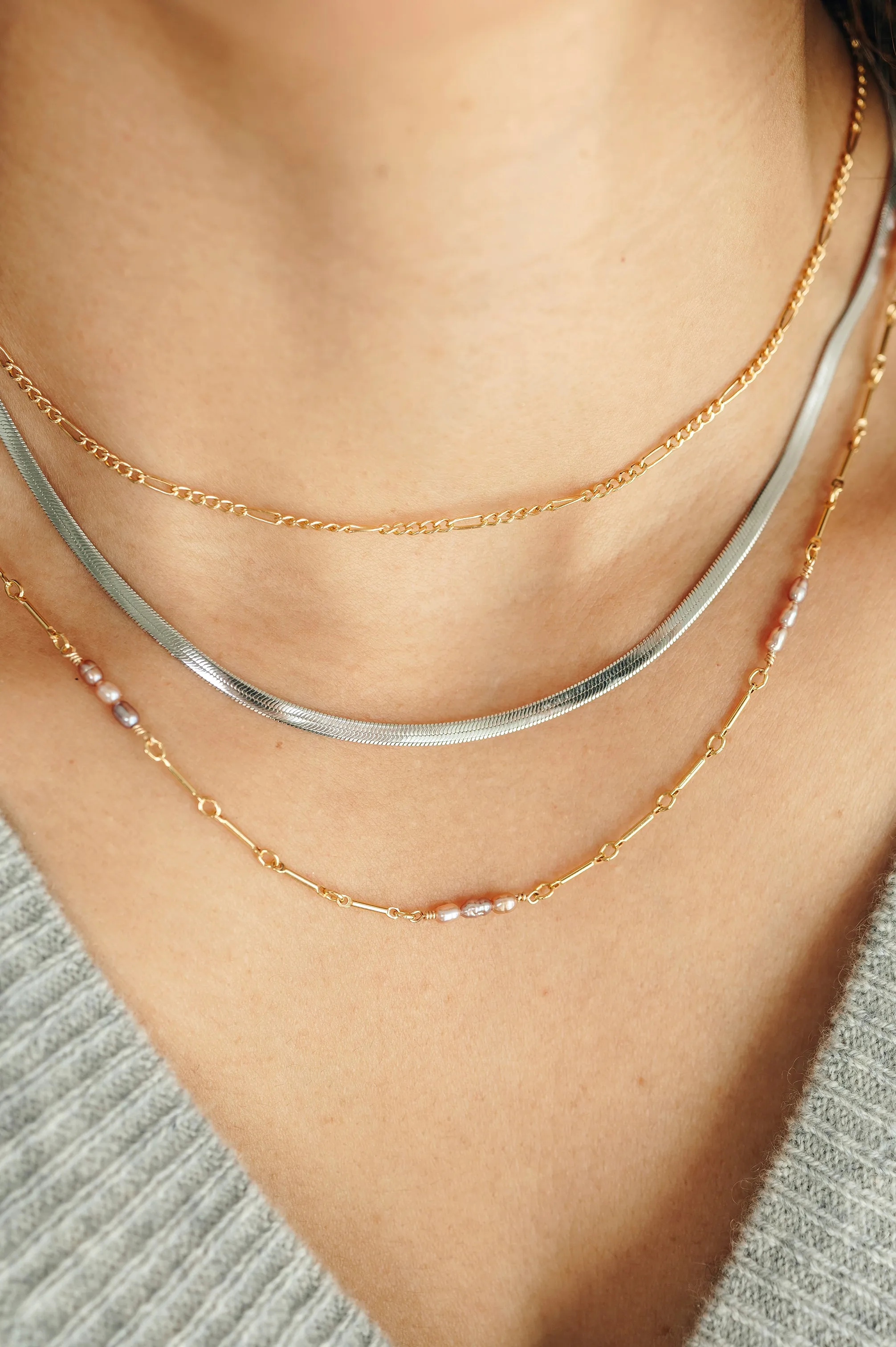 Blush Circlet Necklace