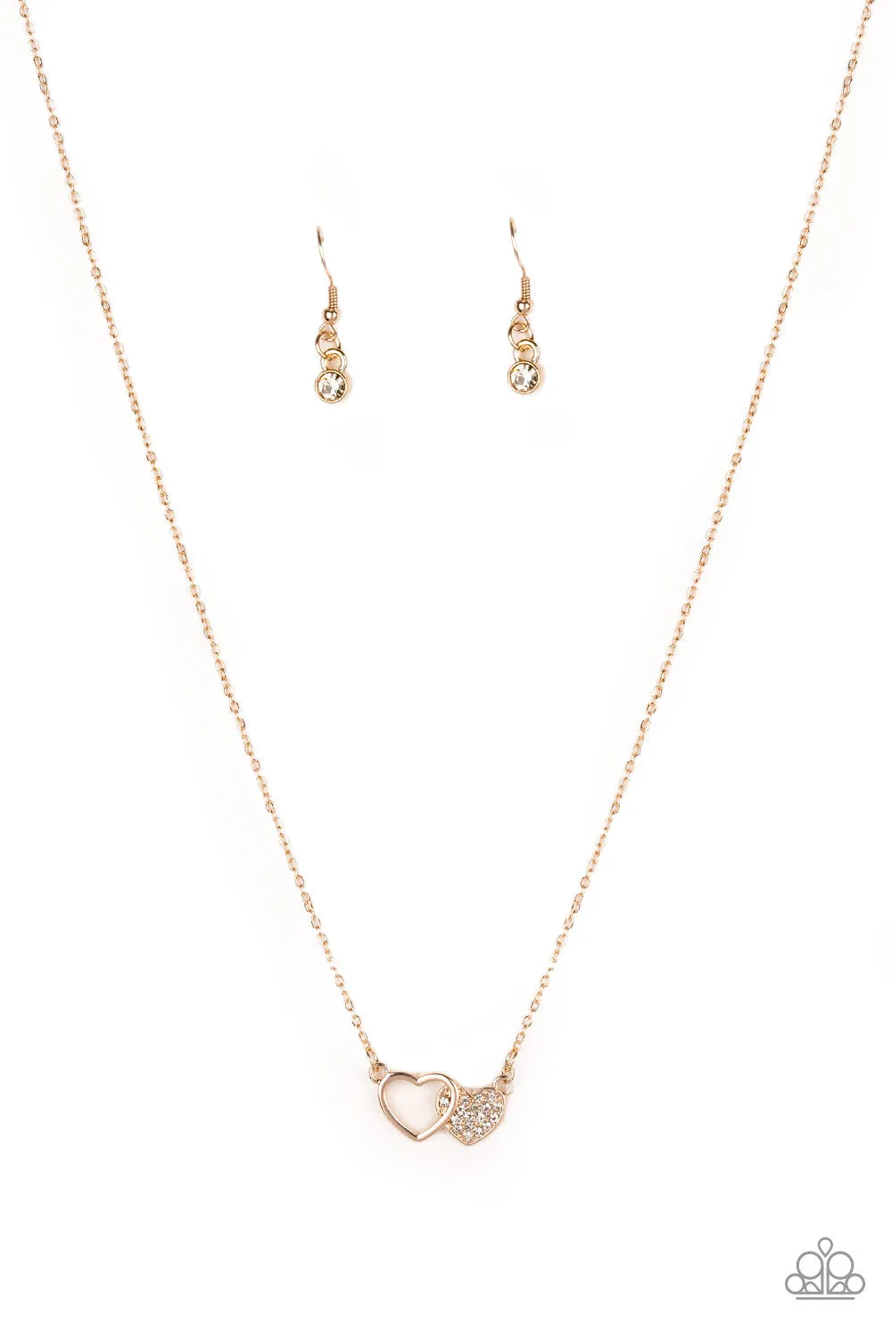 Charming Couple Rose Gold-Necklace