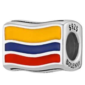 Colombia Colombian Flag Country Bead Charm