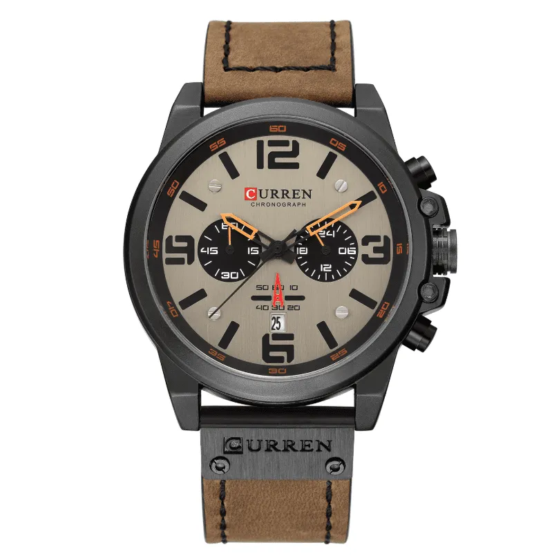 Curren Men's Watch Sport Six-Piece Quartz Watch 8314