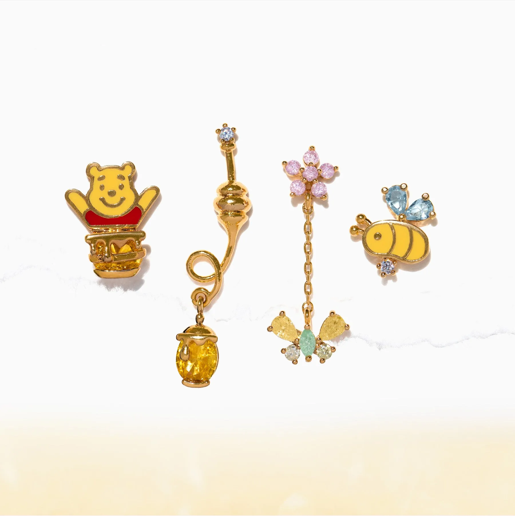 Disney Silly Old Bear Earring Set