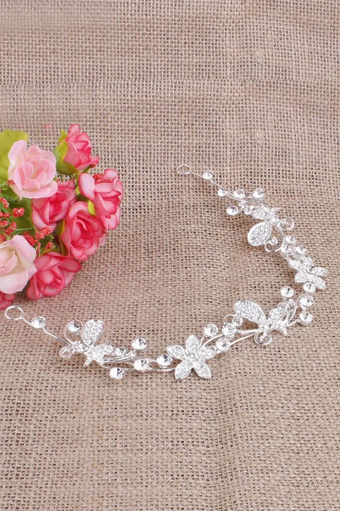 Elegant Alloy Special Occasion＆Party Hairpins Headpiece with Rhinestone