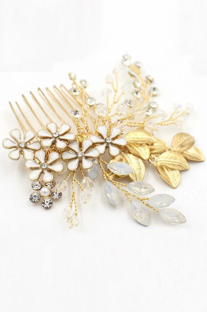 Elegant Alloy＆Rhinestone Daily Wear Combs-Barrettes Headpiece with Crystal