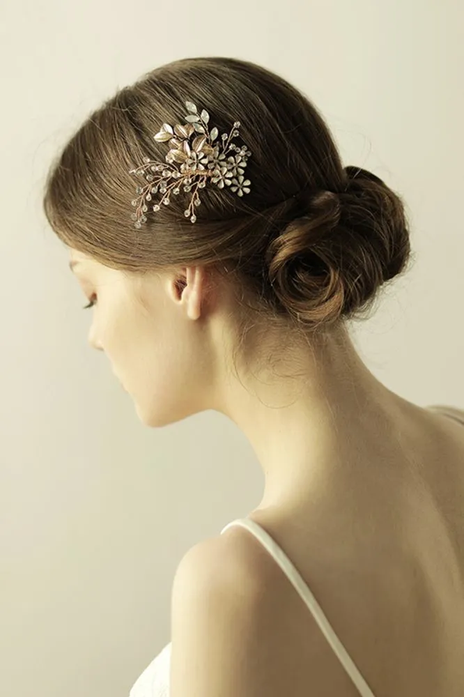 Elegant Alloy＆Rhinestone Daily Wear Combs-Barrettes Headpiece with Crystal