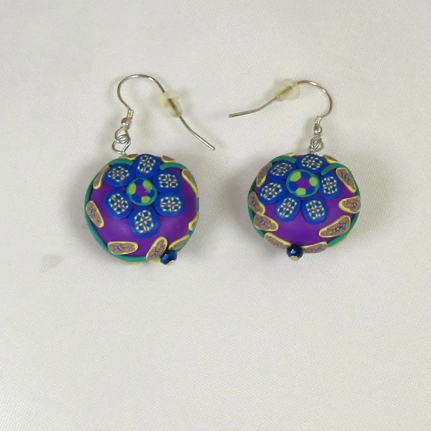 Fair Trade Multi-colored Samunnat Drop Earrings