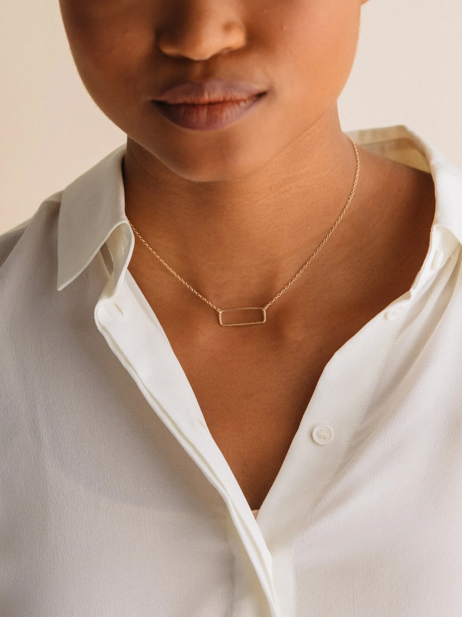 Floating Shapes Necklace