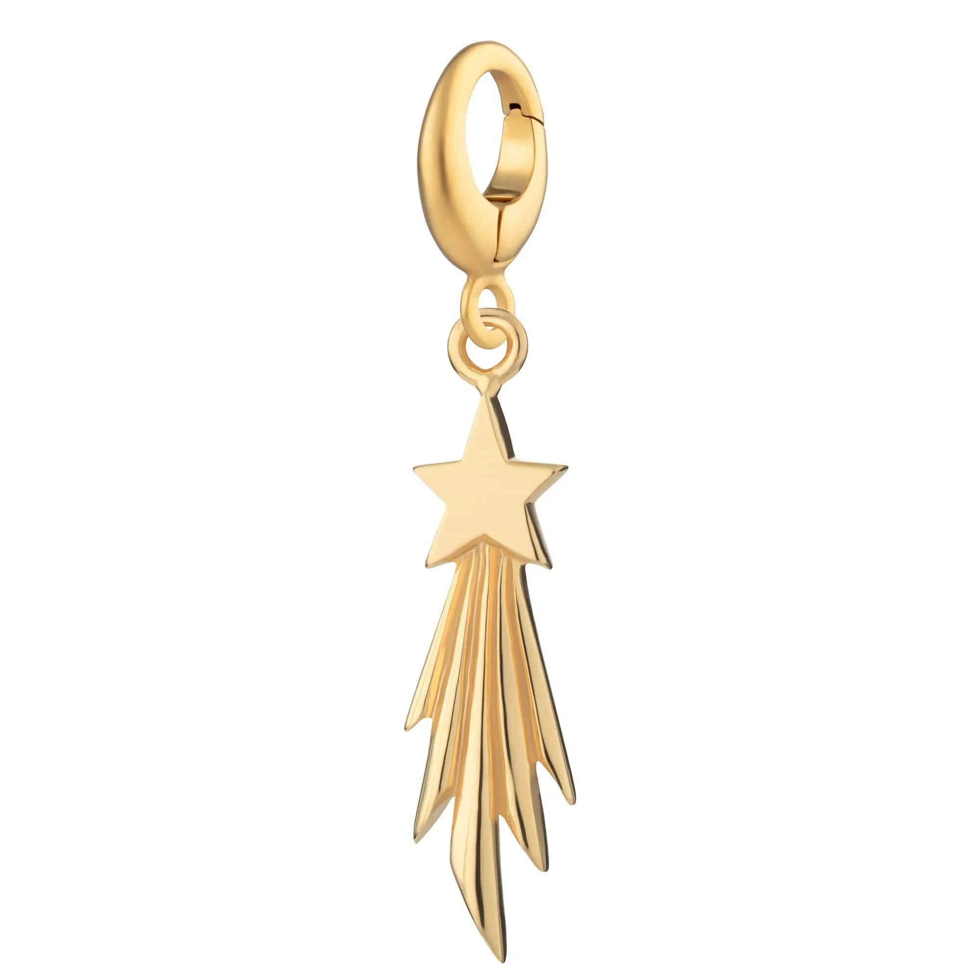 Gold Plated Shooting Star Charm