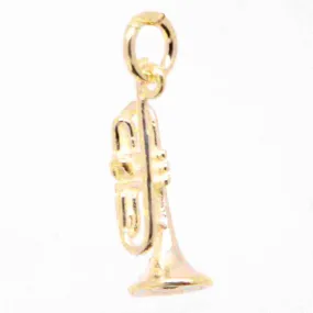 Gold Trumpet Charm