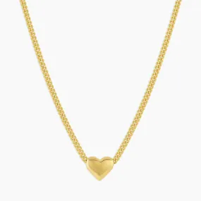 Gorjana Lou Heart Charm Necklace