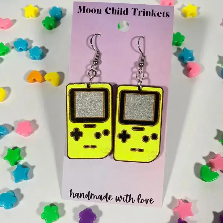 Handmade Y2K Nostalgia Inspired Earrings