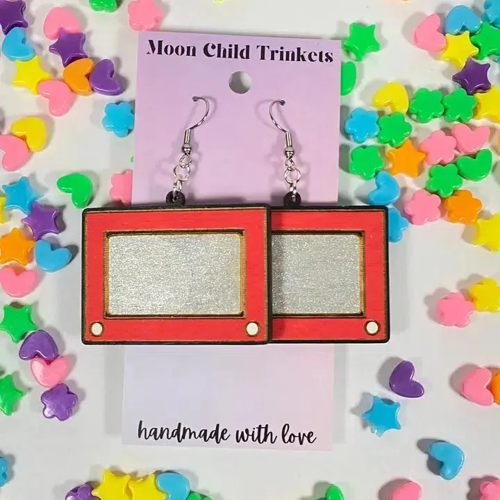 Handmade Y2K Nostalgia Inspired Earrings