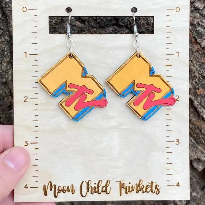 Handmade Y2K Nostalgia TV Inspired Earrings