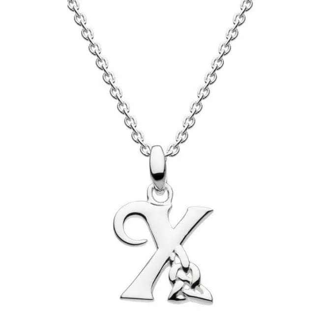 Heritage Celtic Initial X Pendant 92042HPX021