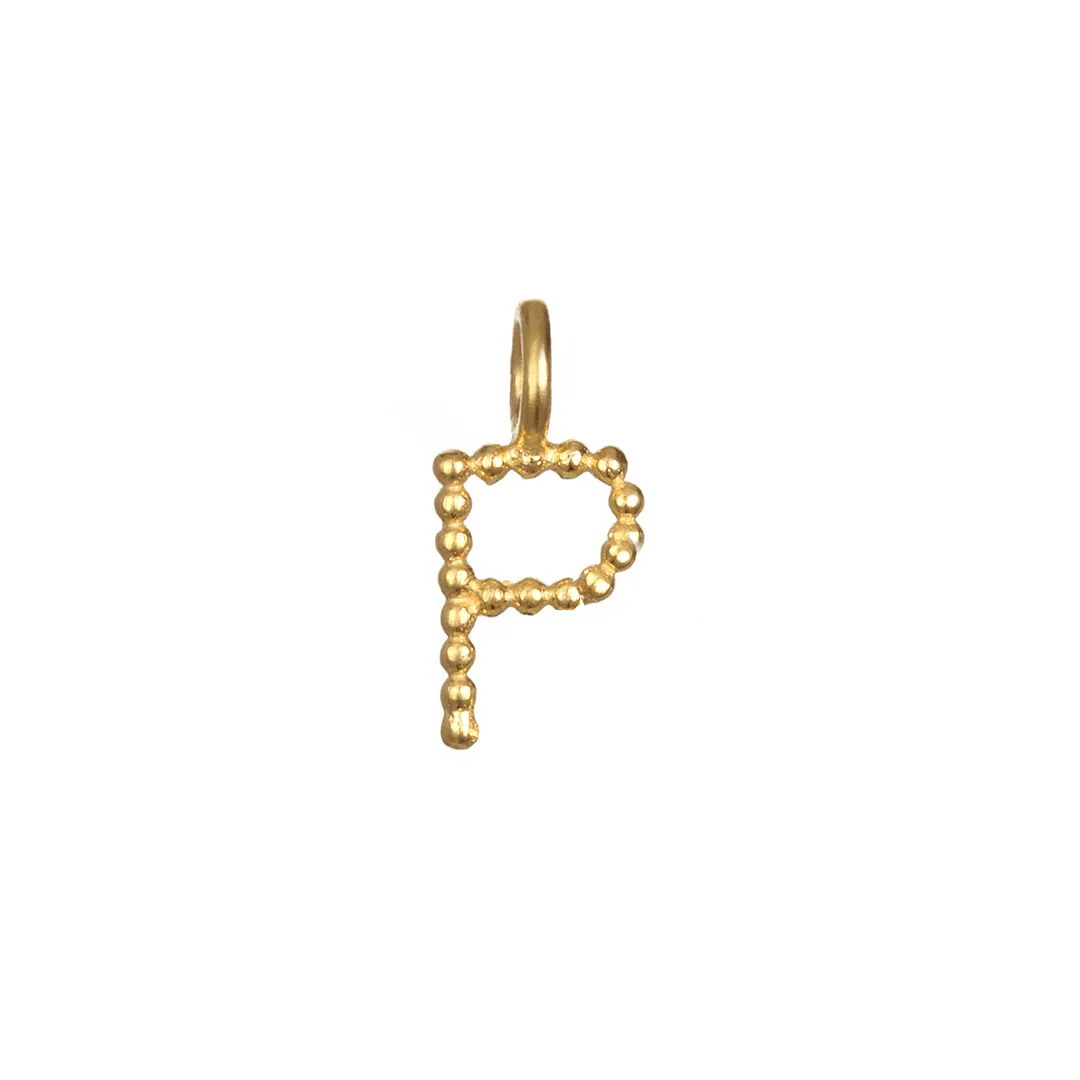 Initial Letter Charm