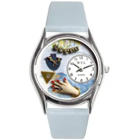 Jewelry Lover Blue Watch Small Silver Style