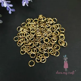 Jump Rings - Golden Antique 7 X 5MM