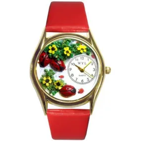 Ladybugs Watch Small Gold Style