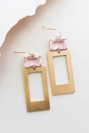 Maureen Earrings - Pink