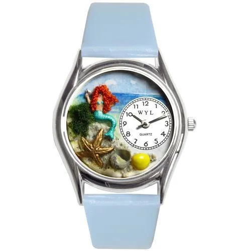 Mermaid Watch Small Silver Style