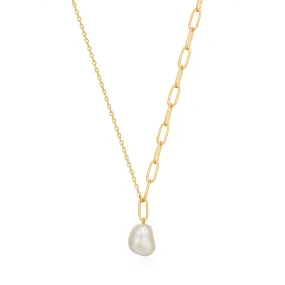 Pearl of Wisdom - Chunky Pearl Necklace