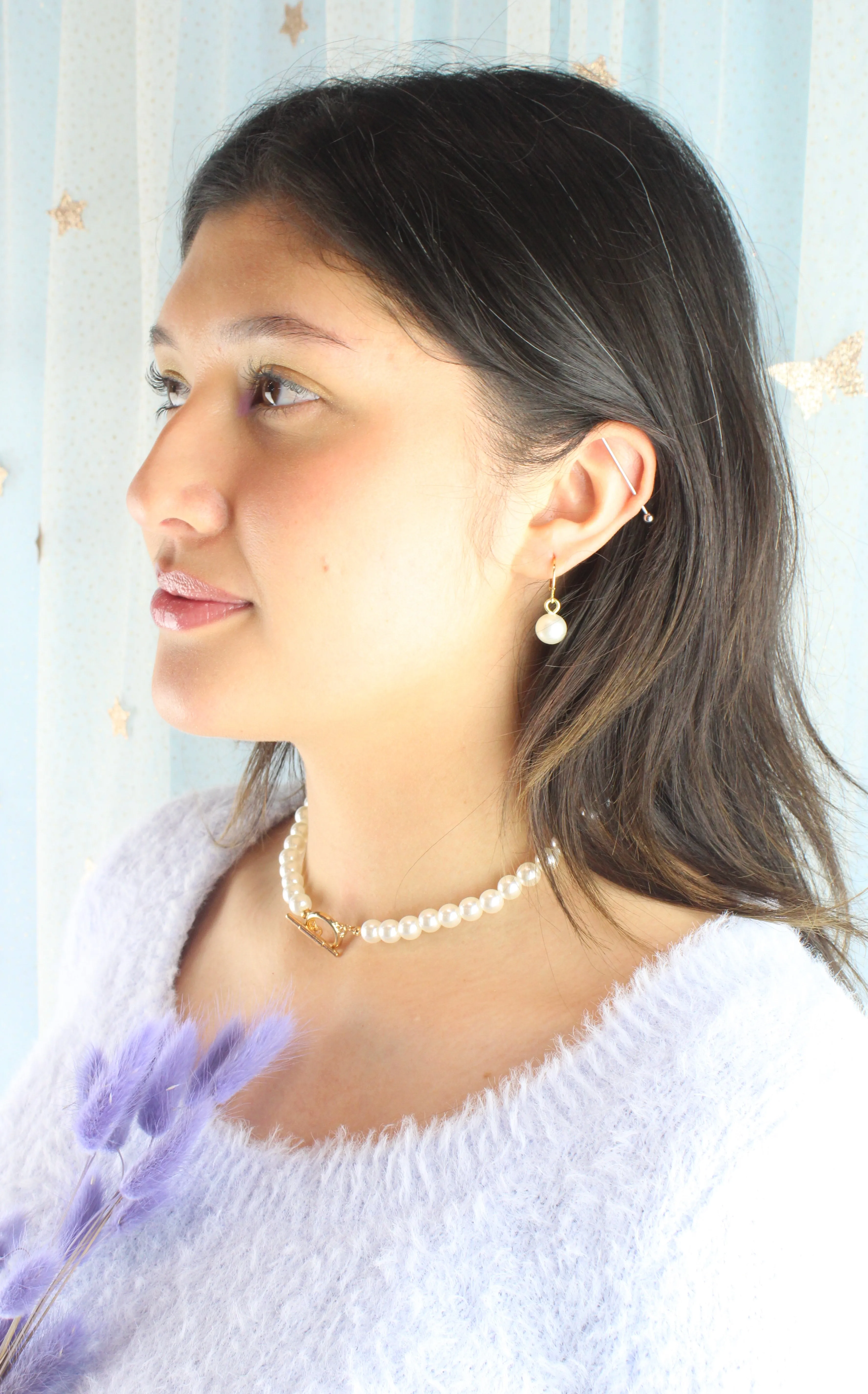 Pearlfectly Simple Necklace (Gold Plated)