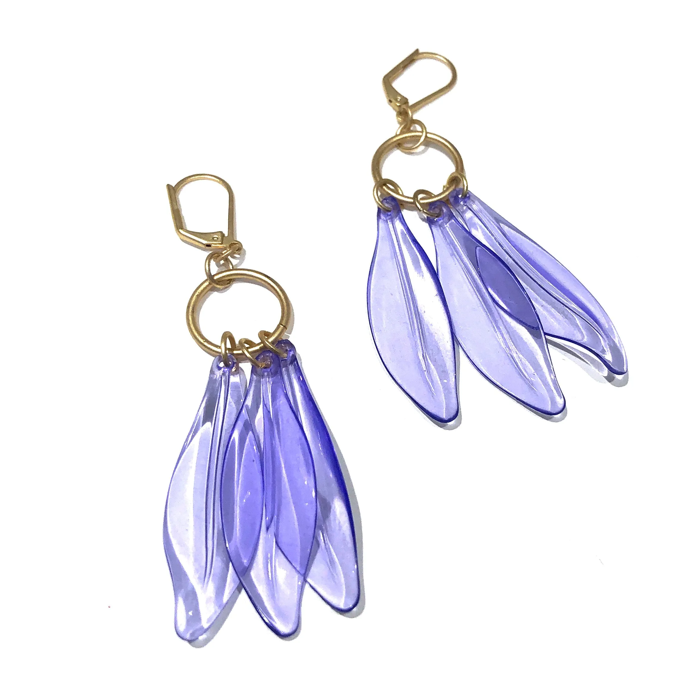 Periwinkle Dream Drop Earrings