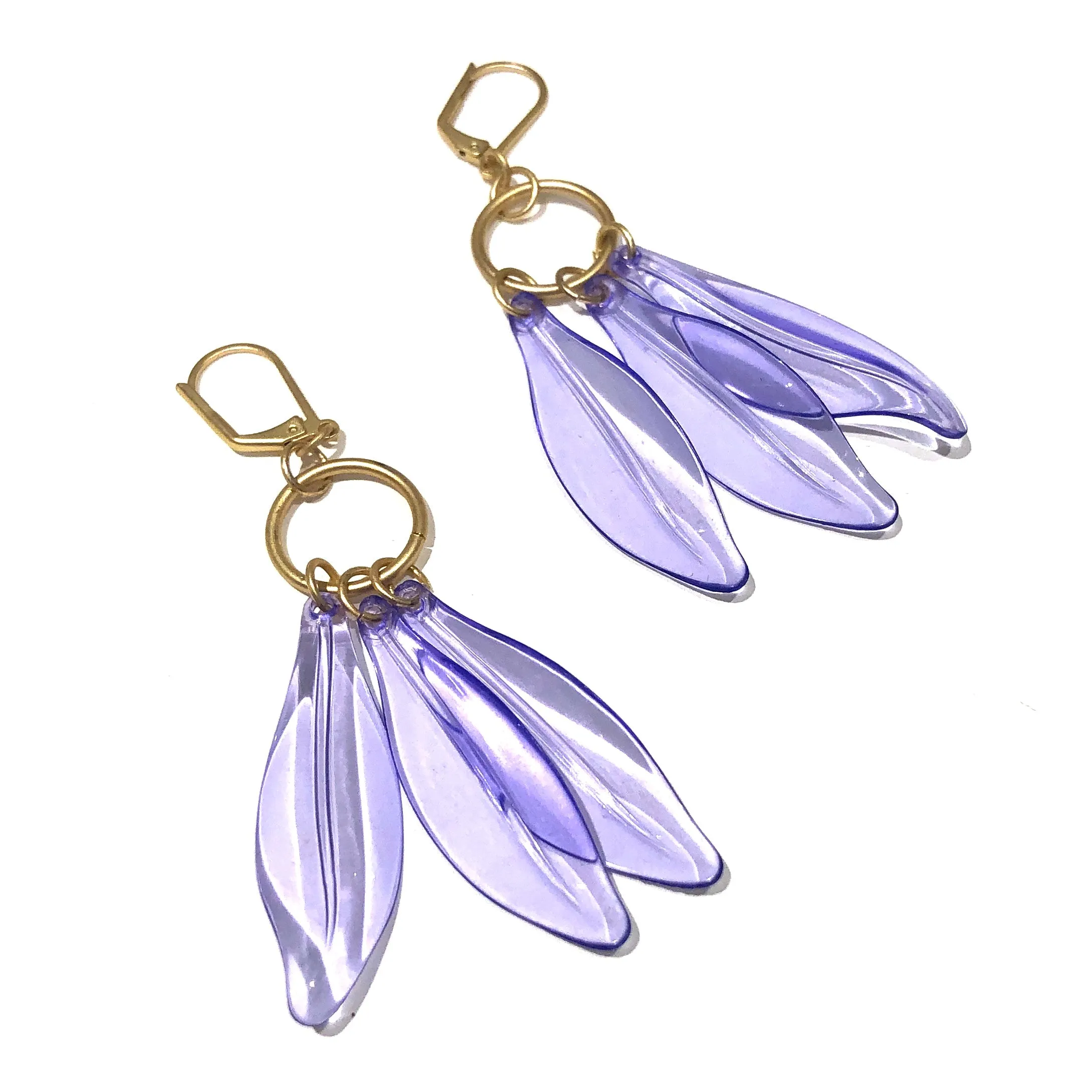 Periwinkle Dream Drop Earrings