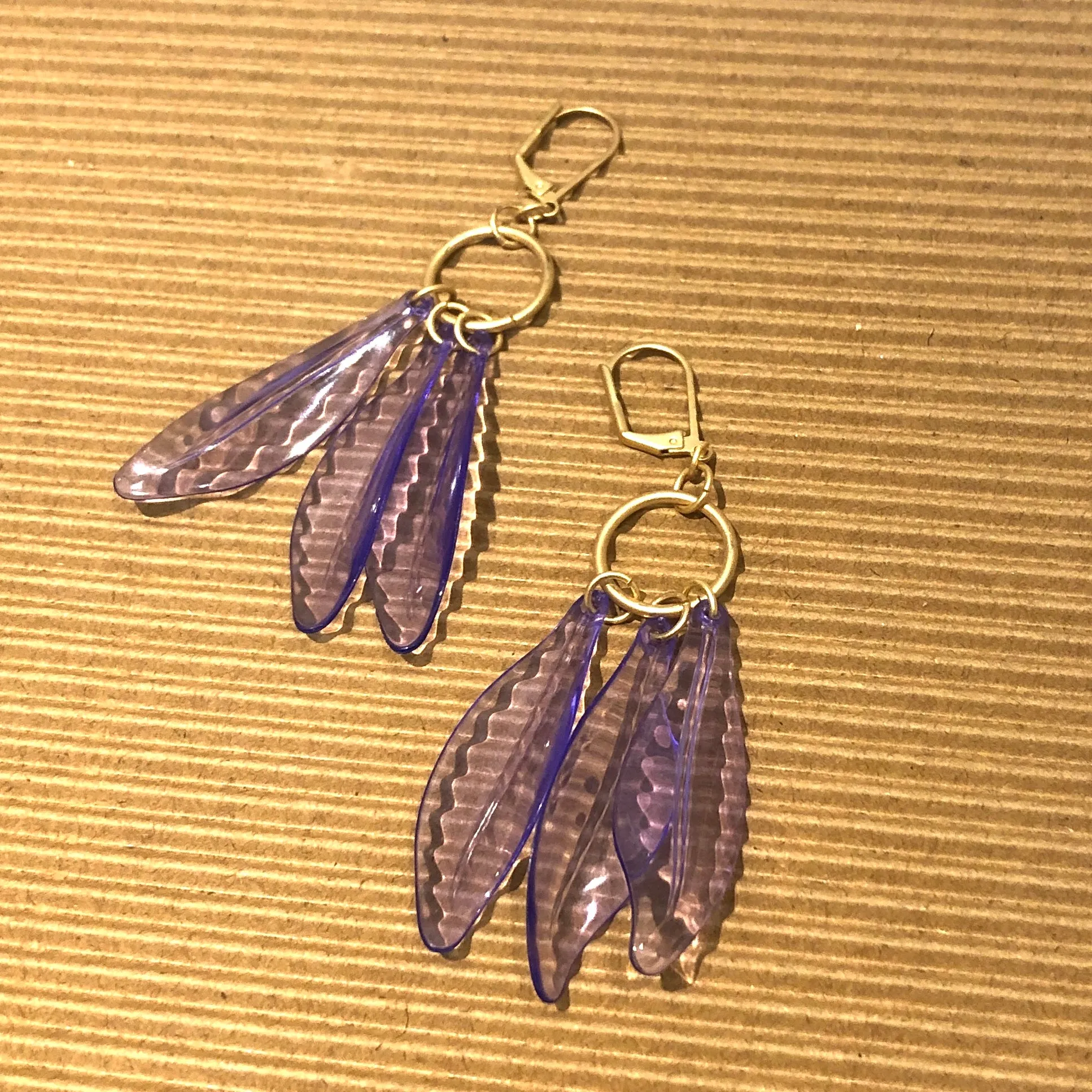 Periwinkle Dream Drop Earrings