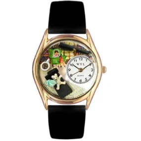 Psychiatrist Watch Small Gold Style