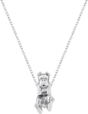 Schnauzer Dog Dangle Necklace