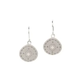 Silver Nostalgia Diamond Earrings