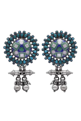 Silver Rubina Charming Earrings