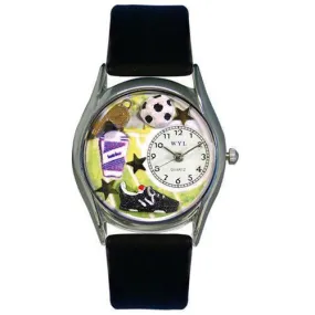 Soccer Watch Small Silver Style