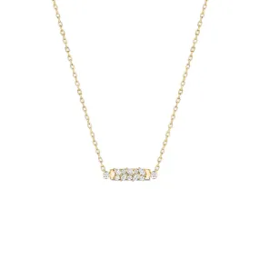 'Soiree' Mood Pendant Necklace with Marquise Diamonds