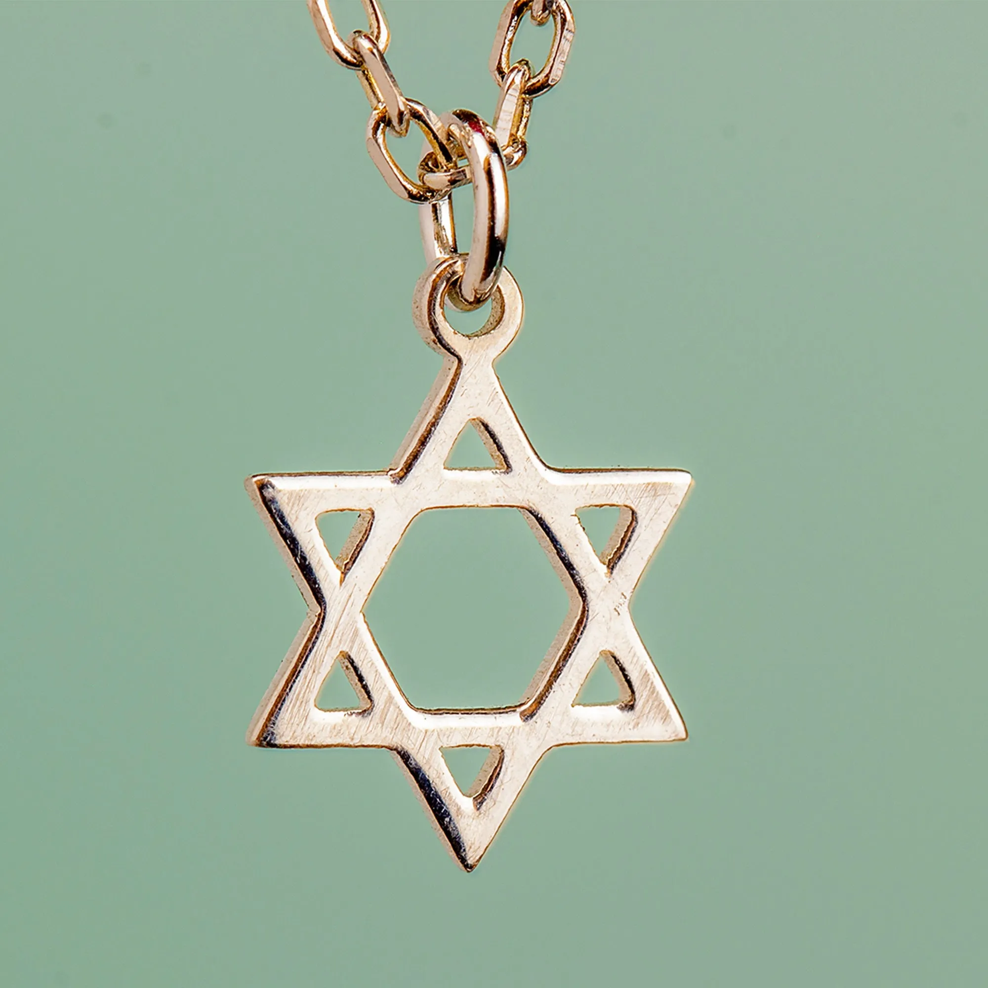 Star of David Necklace - Sterling Silver