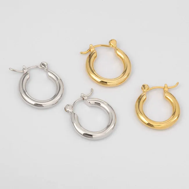 TUBA HOOP EARRINGS