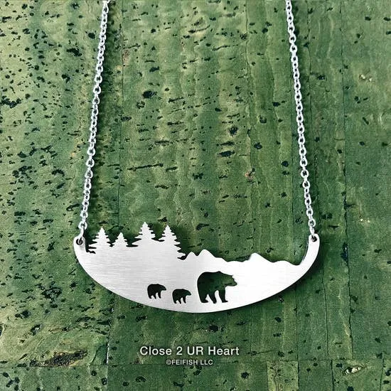 Wild Animal Necklaces Stainless Steel MADE IN THE USA*