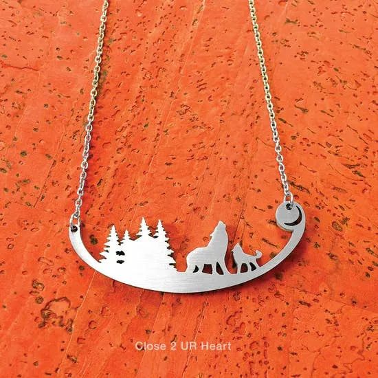 Wild Animal Necklaces Stainless Steel MADE IN THE USA*